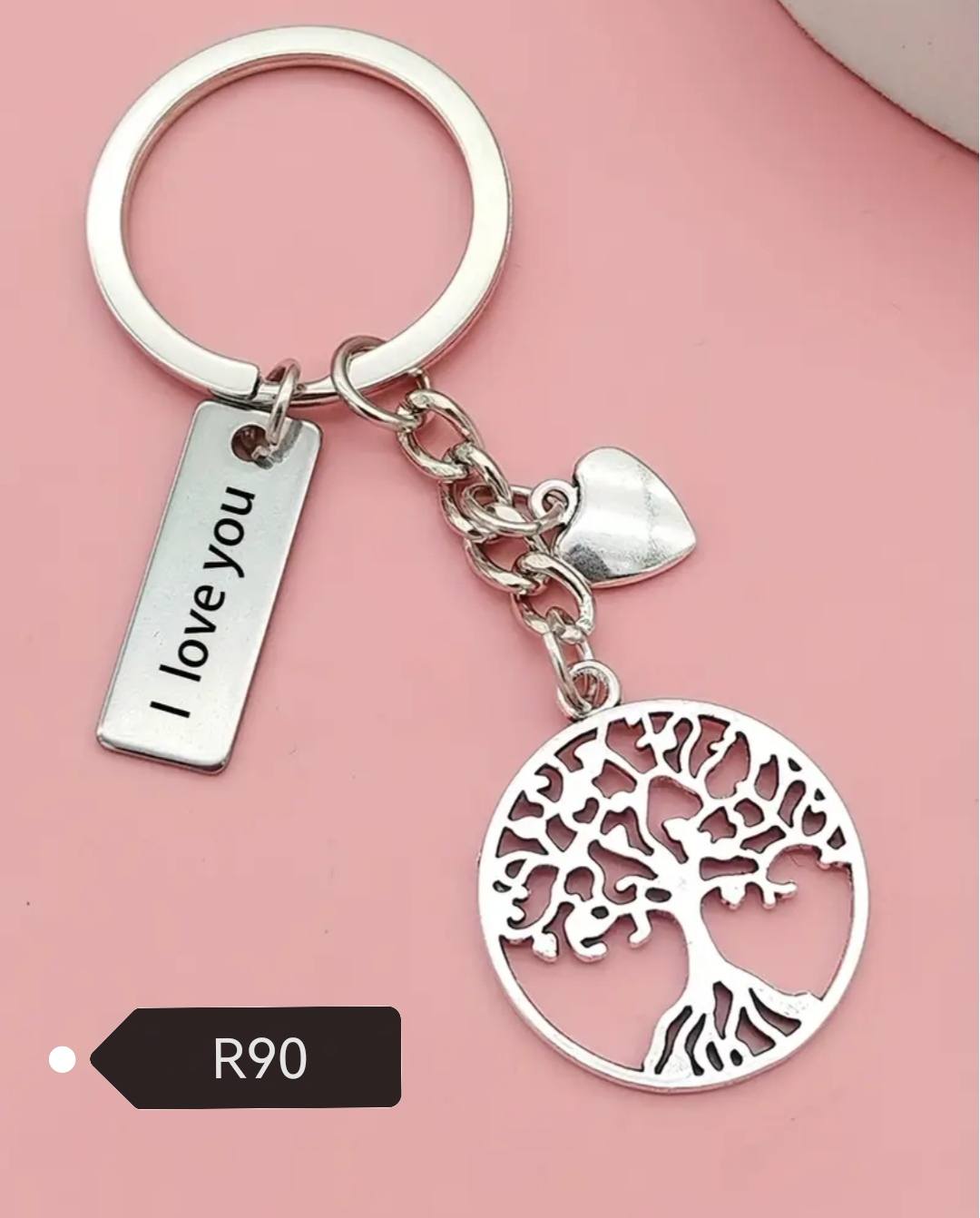 Tree of Life I Love You Keychain – R90